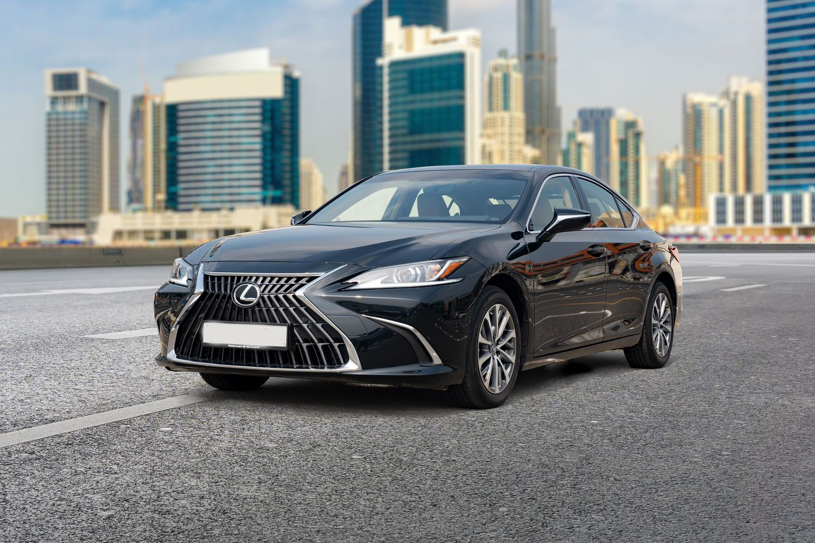 Lexus ES luxury chauffeur sedan in Dubai